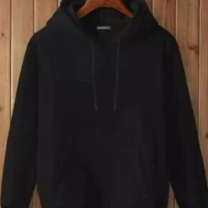 Stylish Plain Black Sweatshirt